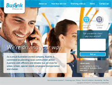 Tablet Screenshot of buslink.com.au